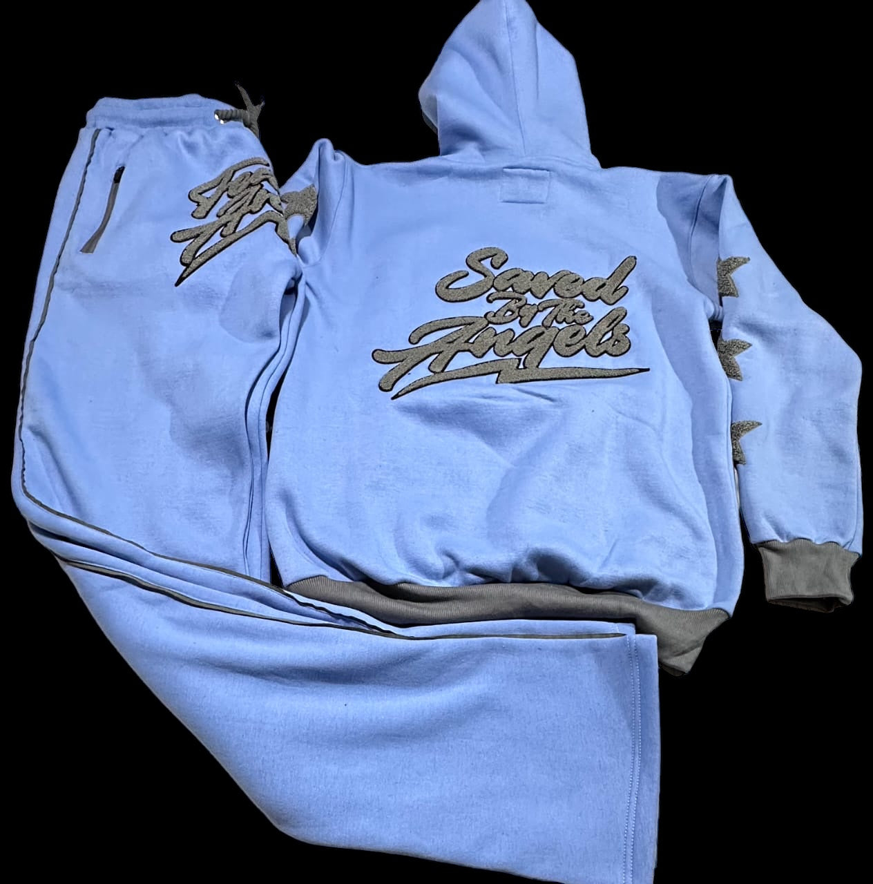Unisex Baby Blue Fearless Angels